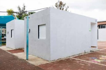 CIVIC 15 precast concrete shelter